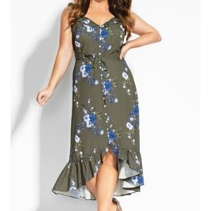 City Chic Tamika floral maxi